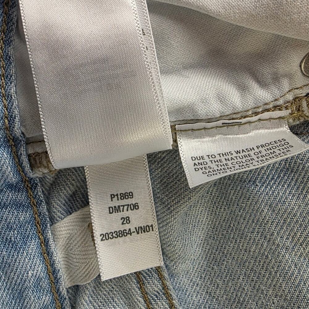 Madewell Super Wide Leg Jean Light Wash Size 28 - Picture 14 of 15